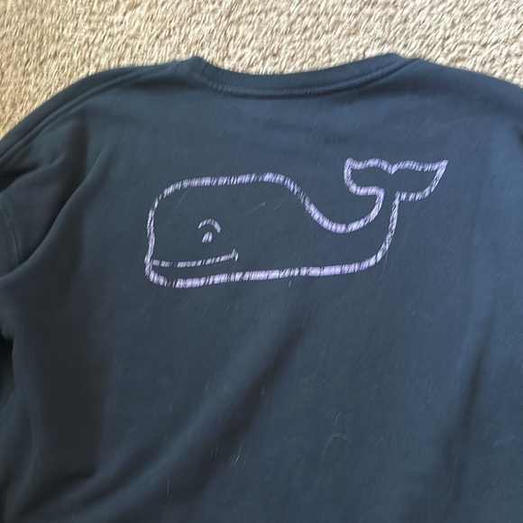 Navy blue vineyard vines hoodie - Picture 5 of 5